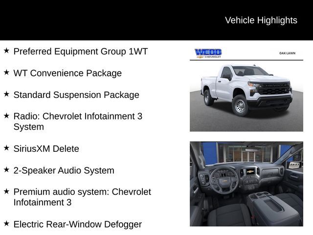 2025 Chevrolet Silverado 1500 Work Truck