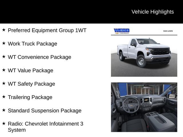 2025 Chevrolet Silverado 1500 Work Truck