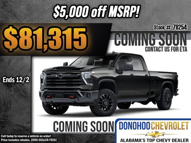 2025 Chevrolet Silverado 2500HD LTZ