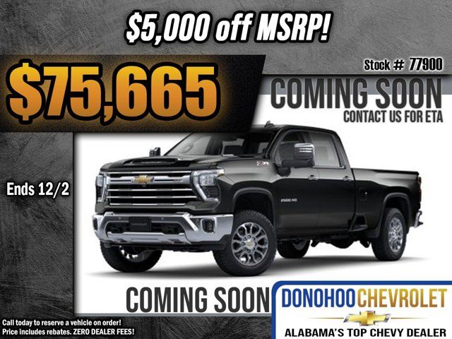 2025 Chevrolet Silverado 2500HD LTZ