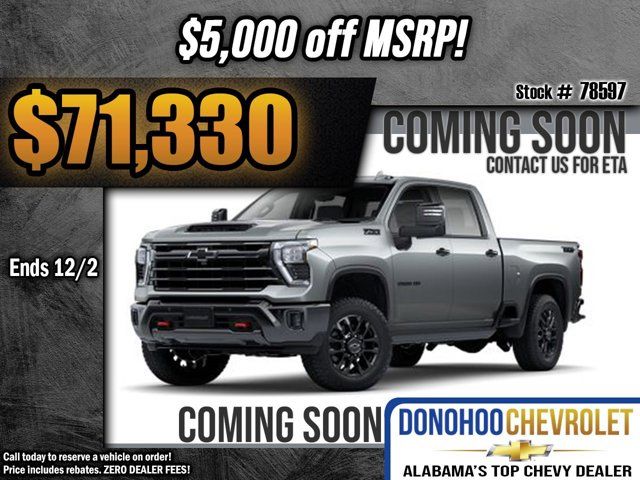 2025 Chevrolet Silverado 2500HD LTZ