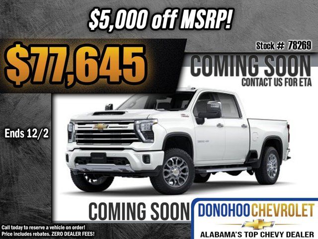 2025 Chevrolet Silverado 2500HD LTZ