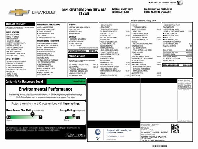 2025 Chevrolet Silverado 2500HD LT