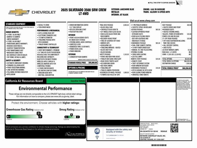 2025 Chevrolet Silverado 3500HD LT