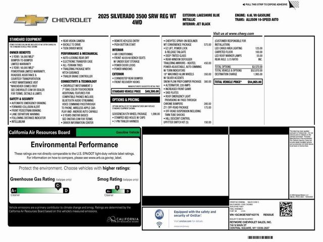 2025 Chevrolet Silverado 3500HD Work Truck