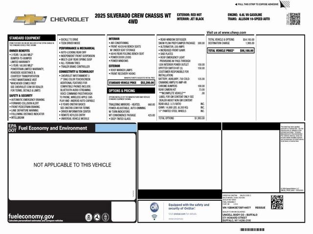 2025 Chevrolet Silverado 3500HD Work Truck