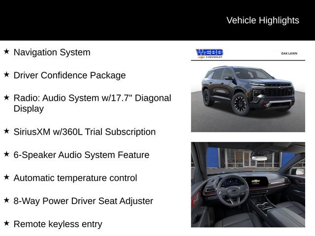 2025 Chevrolet Traverse AWD Z71