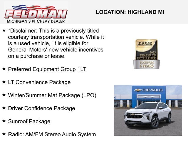 2025 Chevrolet Trax LT