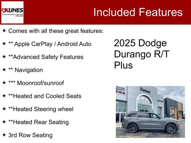 2025 Dodge Durango R/T Plus