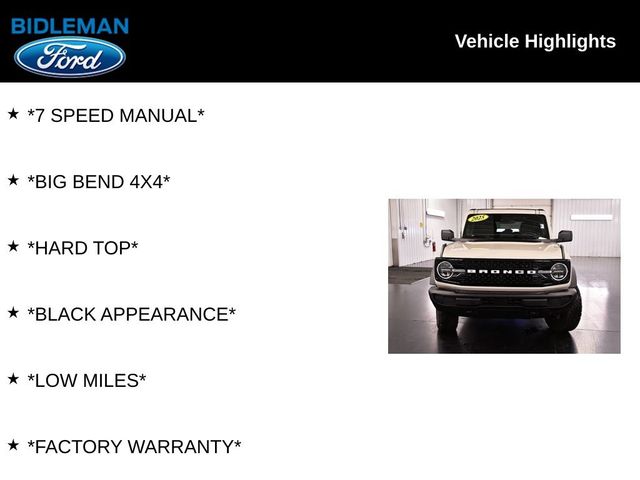 2025 Ford Bronco Big Bend