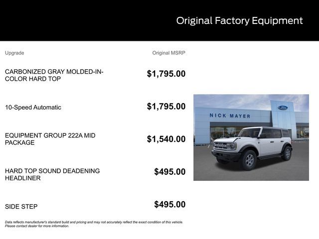 2025 Ford Bronco Big Bend