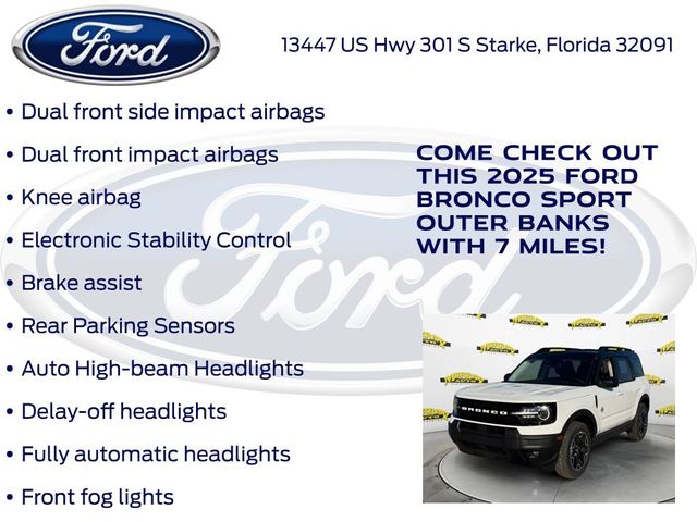 2025 Ford Bronco Sport Outer Banks