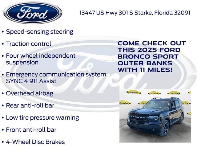 2025 Ford Bronco Sport Outer Banks
