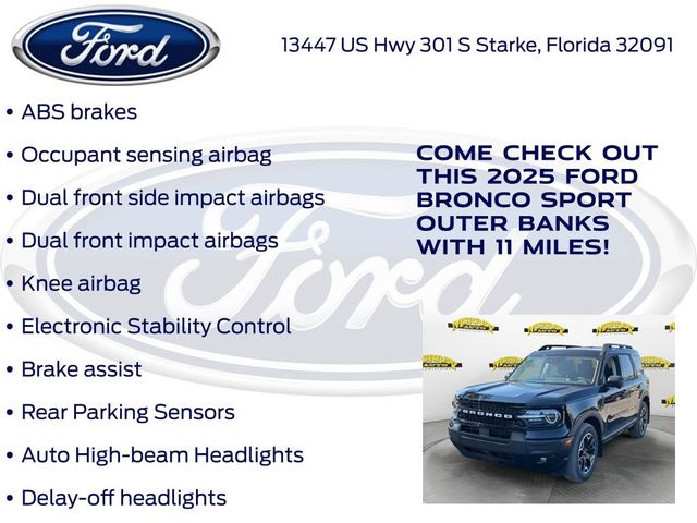 2025 Ford Bronco Sport Outer Banks