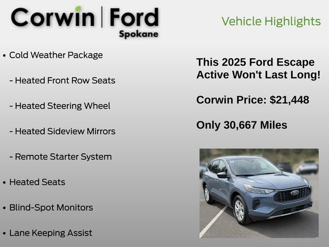 2025 Ford Escape Active