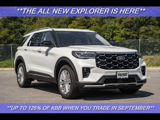 2025 Ford Explorer Platinum