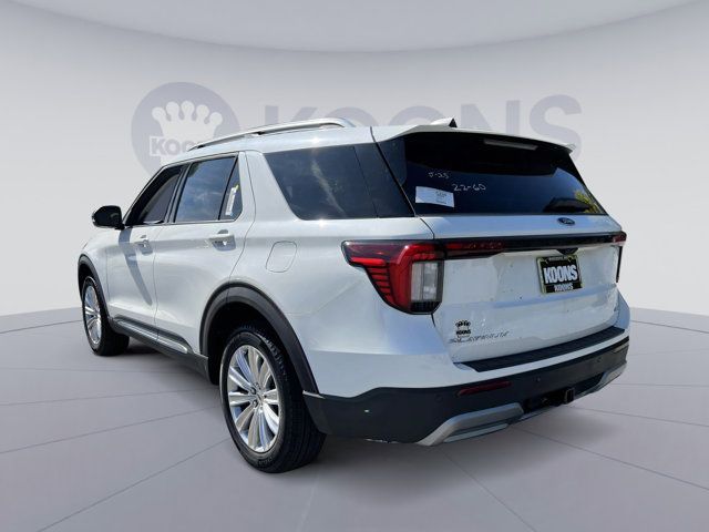 2025 Ford Explorer Platinum