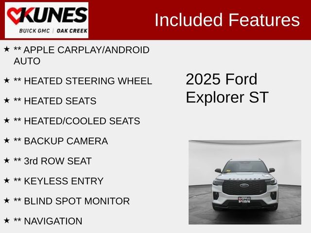 2025 Ford Explorer ST