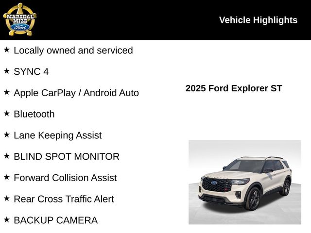 2025 Ford Explorer ST