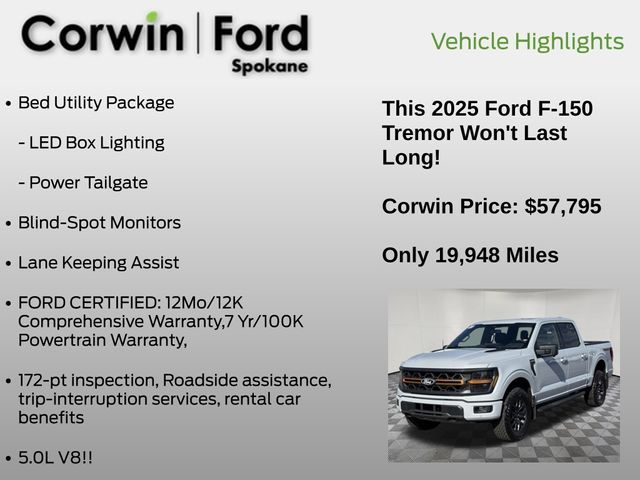 2025 Ford F-150 Tremor