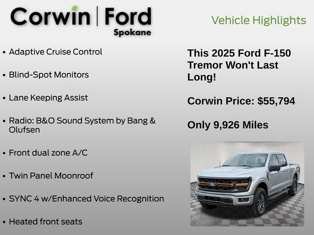 2025 Ford F-150 Tremor