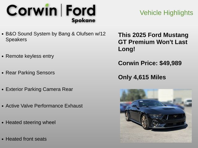 2025 Ford Mustang GT Premium