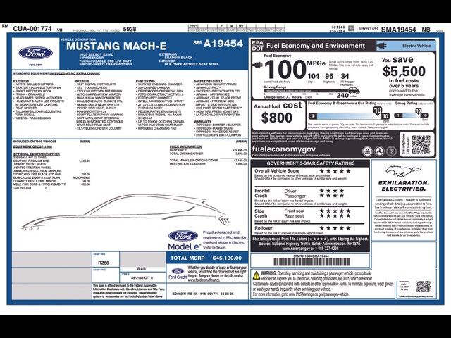 2025 Ford Mustang Mach-E Select