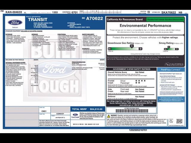 2025 Ford Transit Base