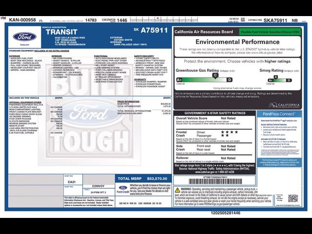 2025 Ford Transit Base