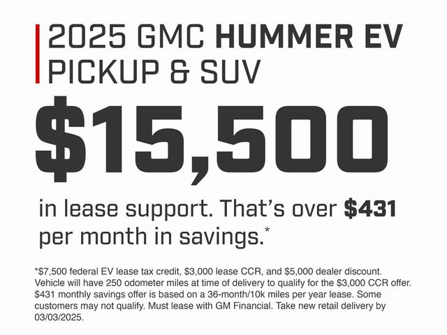 2025 GMC HUMMER EV Pickup 2X