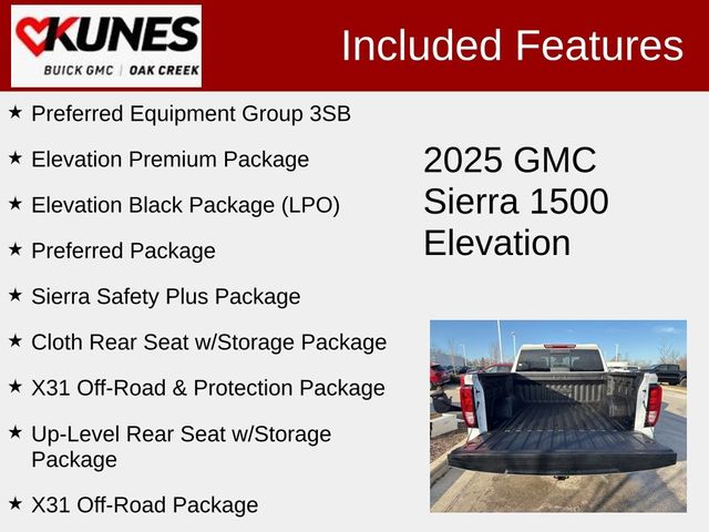 2025 GMC Sierra 1500 Elevation