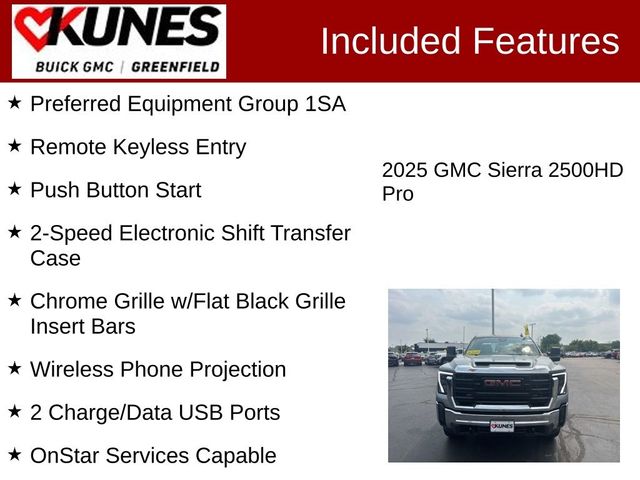 2025 GMC Sierra 2500HD Pro