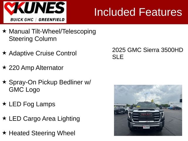 2025 GMC Sierra 3500HD SLE