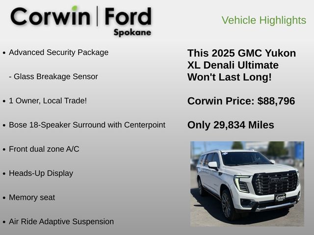 2025 GMC Yukon XL Denali Ultimate