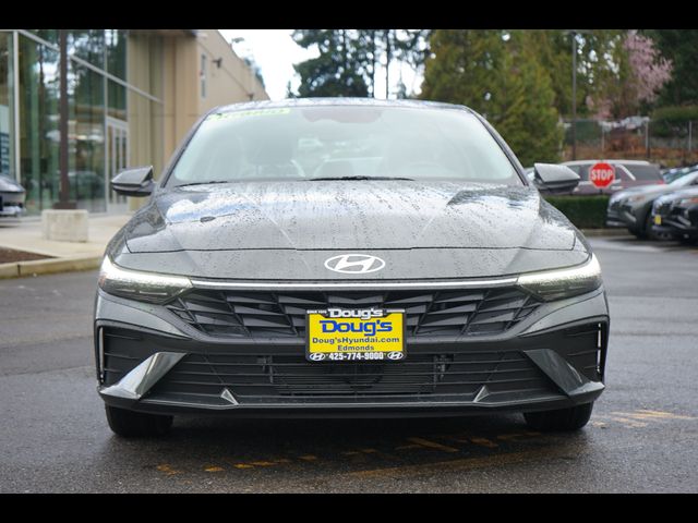 2025 Hyundai Elantra Hybrid Blue