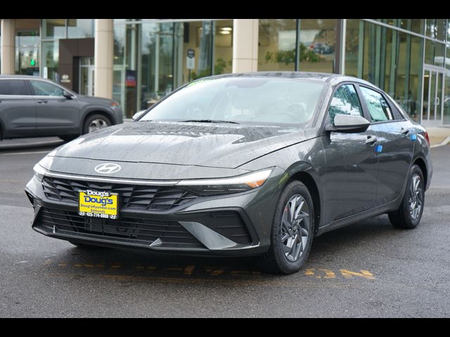 2025 Hyundai Elantra Hybrid Blue