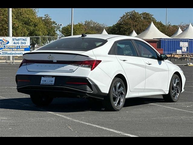 2025 Hyundai Elantra Hybrid Blue