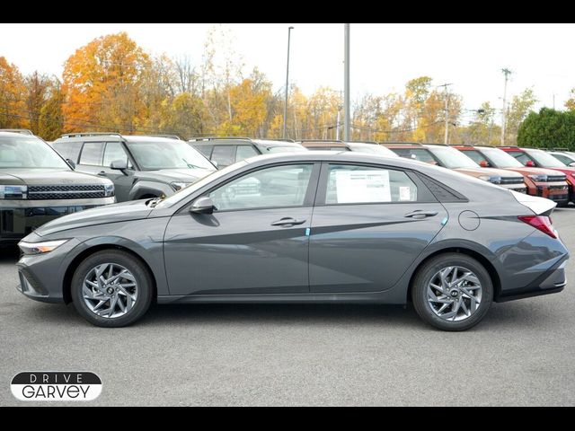 2025 Hyundai Elantra Hybrid Blue