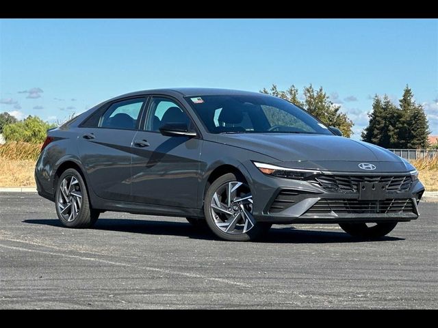 2025 Hyundai Elantra Hybrid Blue