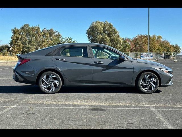 2025 Hyundai Elantra Hybrid Blue