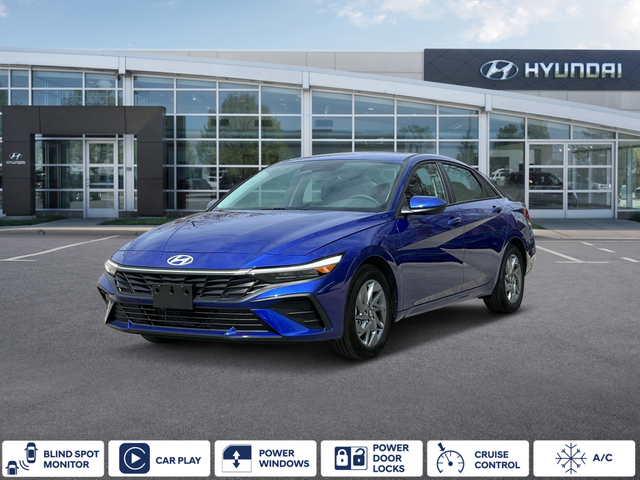 2025 Hyundai Elantra Hybrid Blue