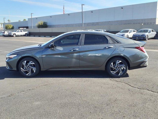 2025 Hyundai Elantra Hybrid Blue