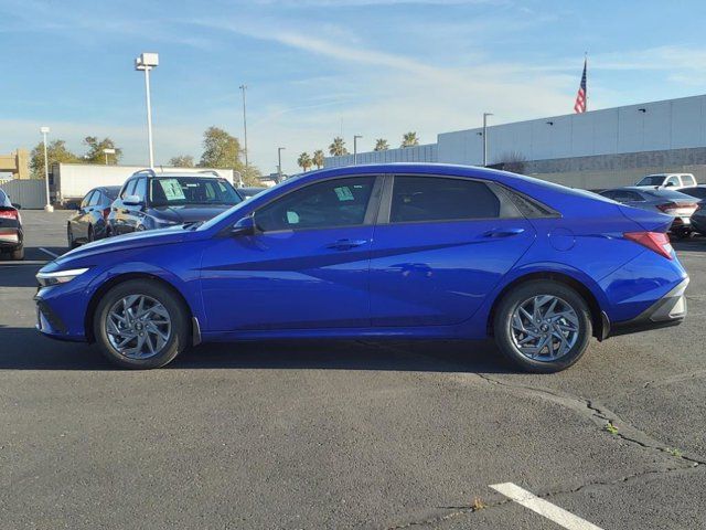 2025 Hyundai Elantra Hybrid Blue