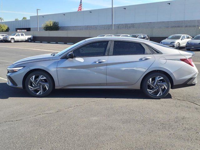 2025 Hyundai Elantra Hybrid Blue