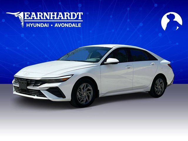 2025 Hyundai Elantra Hybrid Blue