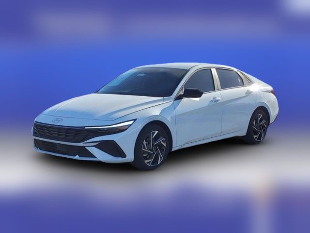 2025 Hyundai Elantra Hybrid Blue