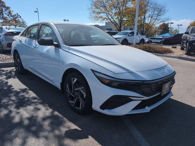 2025 Hyundai Elantra Hybrid Blue