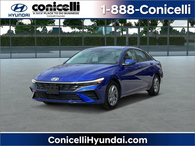 2025 Hyundai Elantra Hybrid Blue