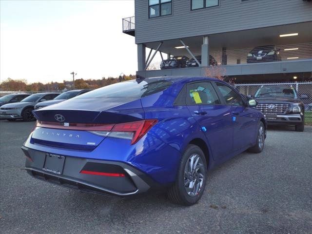 2025 Hyundai Elantra Hybrid Blue