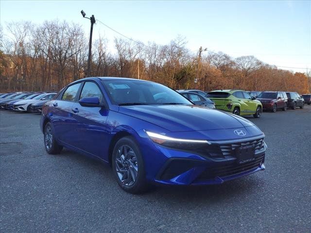 2025 Hyundai Elantra Hybrid Blue